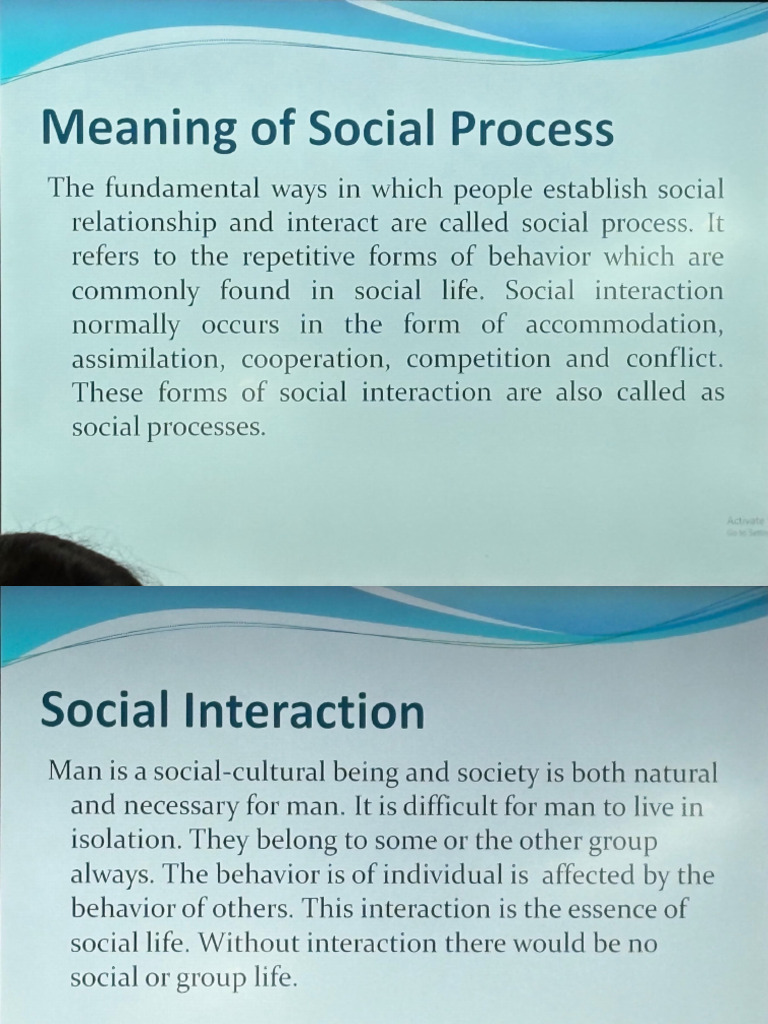 Social Processes | PDF