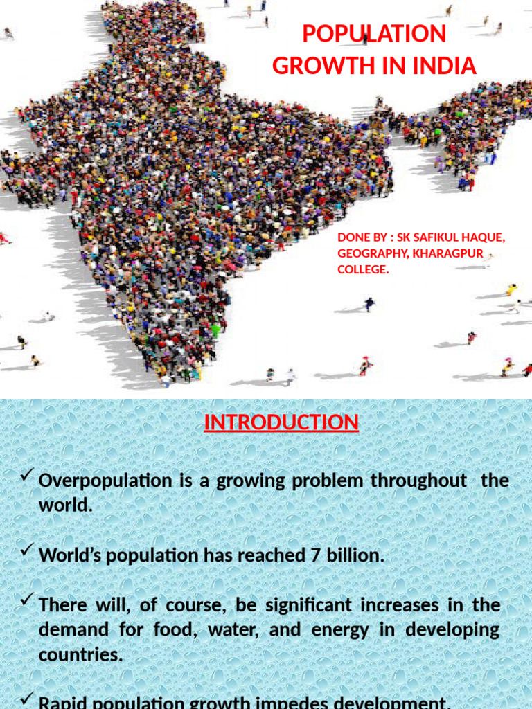 5638geography of India Population Growth Cc7 Unit 1-3-09!09!2020 | PDF ...
