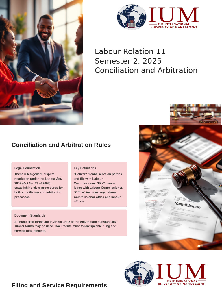 Conciliation and Arbitration Rules Guide | PDF | Arbitration | Arbitral ...