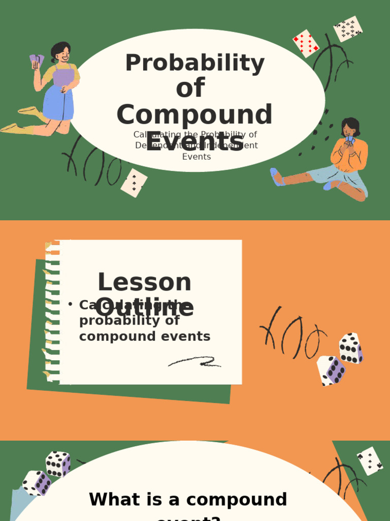Probability of Compound Events Explained | PDF | Probability ...