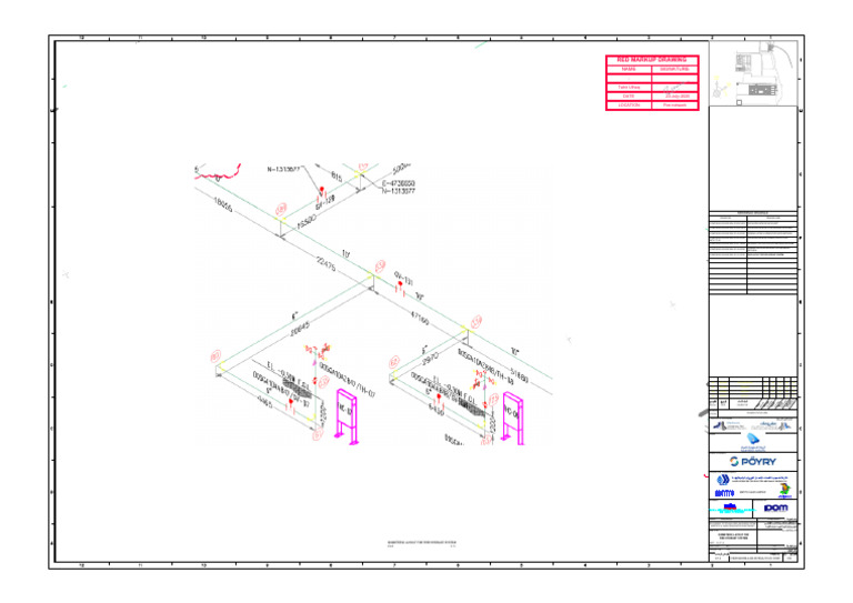 Fire Hydrant System Isometric Layout | PDF
