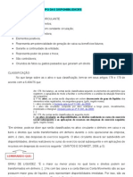 Ativo circulante: disponibilidades, direitos e aplicações de curto prazo