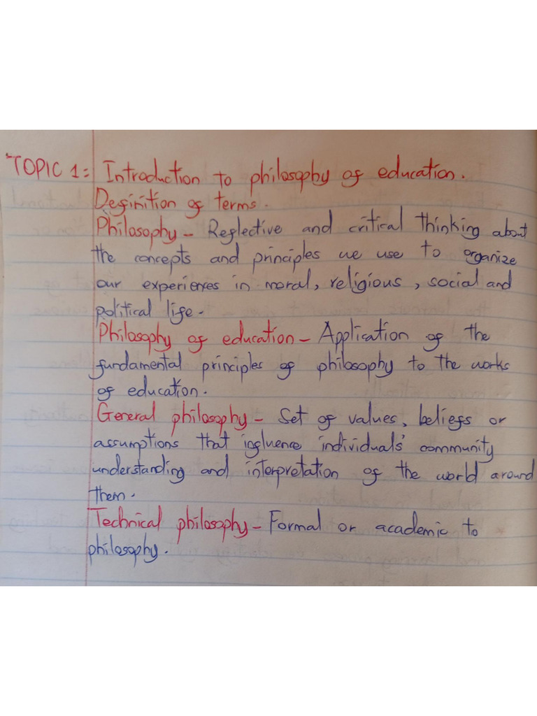 Philosophy Notes | PDF