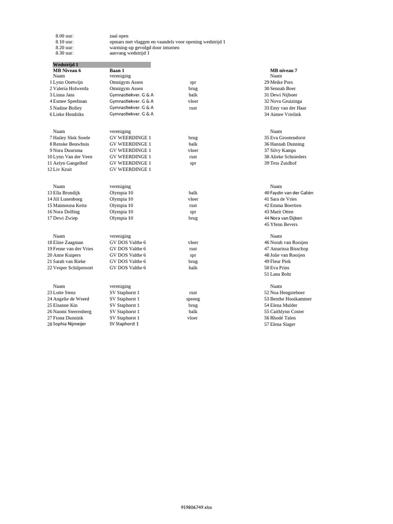 Programma 8 Maart Beilen Versie 3 | PDF
