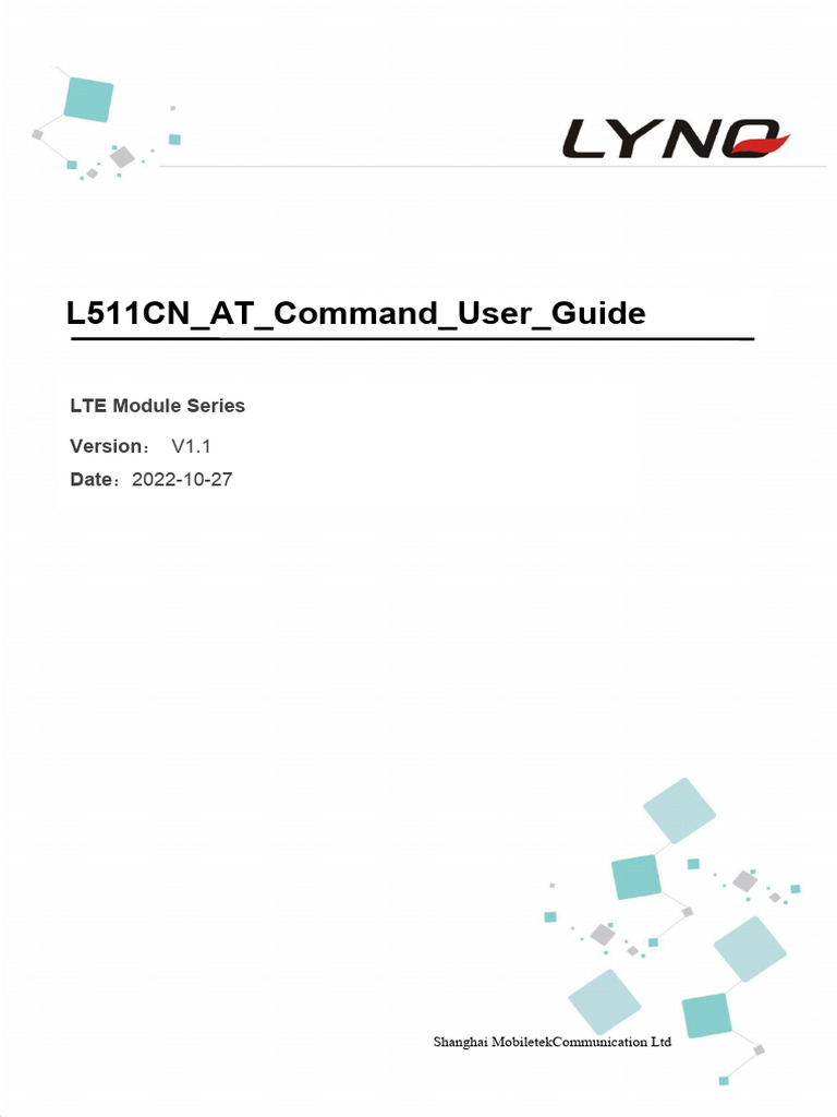 LTE Module AT Command Guide | PDF | File Transfer Protocol ...