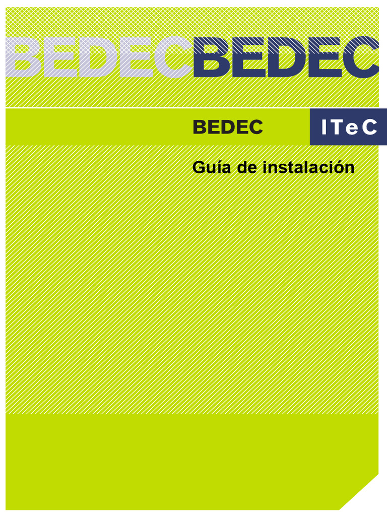 Instalación del Banco BEDEC: Guía Completa | PDF | Microsoft Windows ...