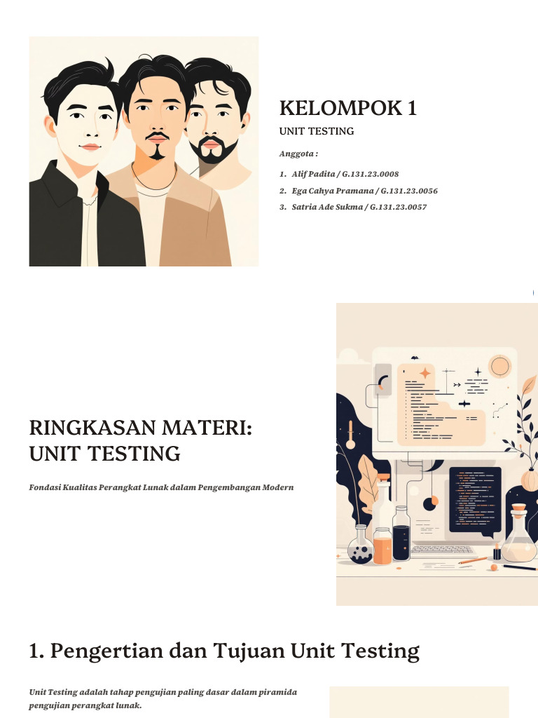 Dasar Unit Testing untuk Kualitas Kode | PDF