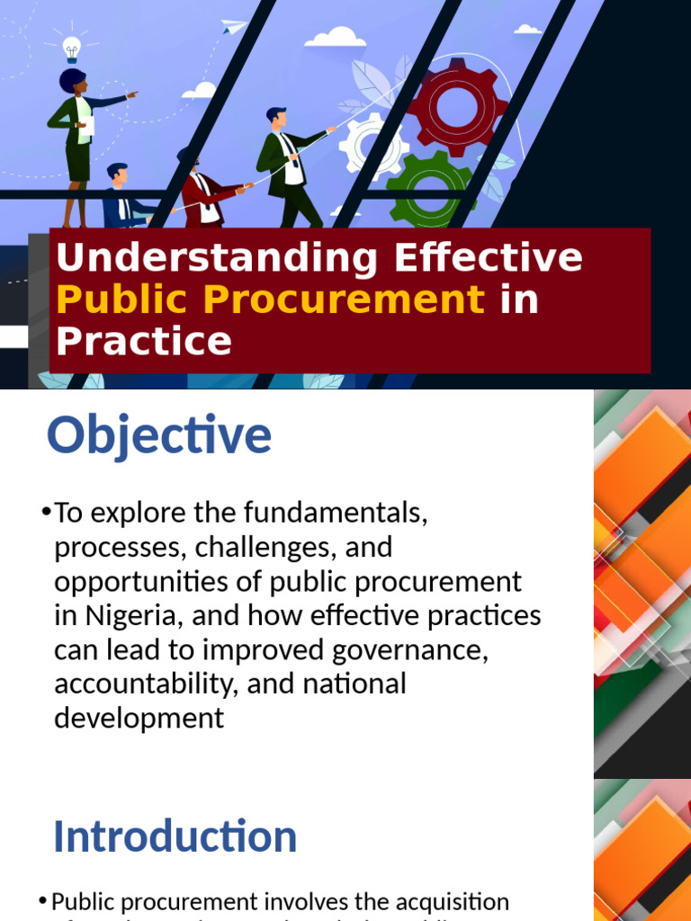 Public Procurement Practices in Nigeria | PDF | Procurement | Business