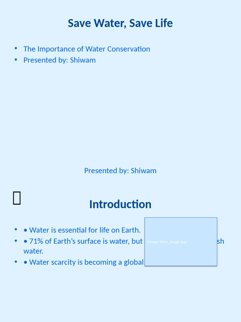 Essential Water Conservation Strategies | PDF | Water | Water Conservation