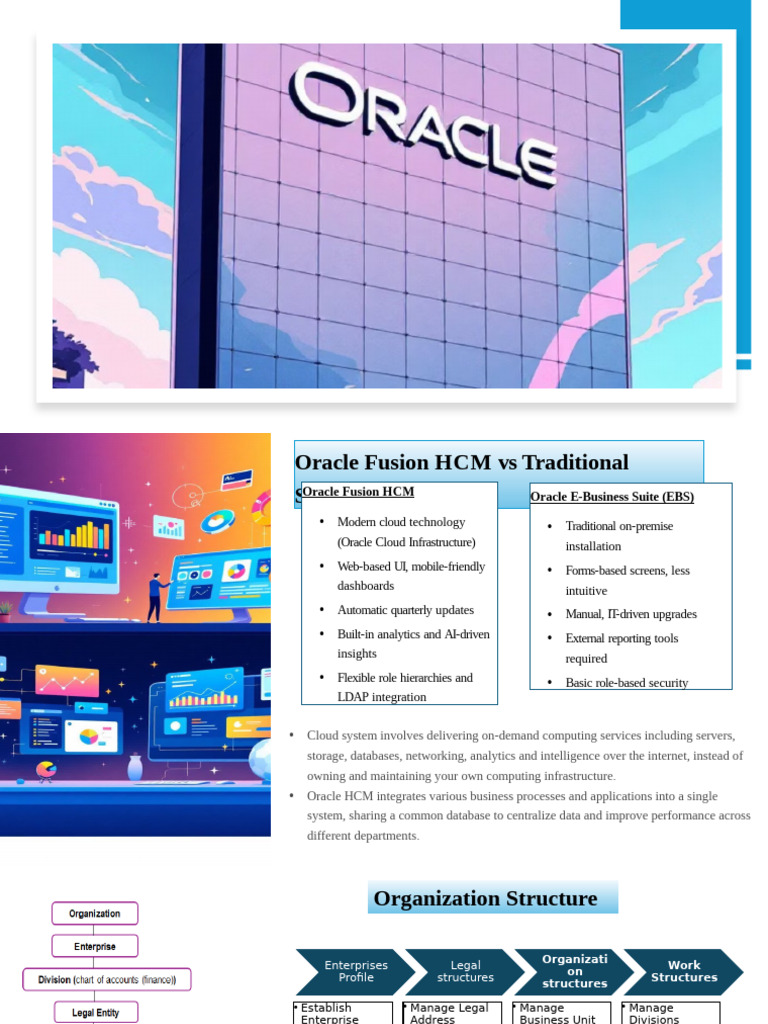 Oracle Fusion HCM Overview and Setup | PDF | Cloud Computing | Databases