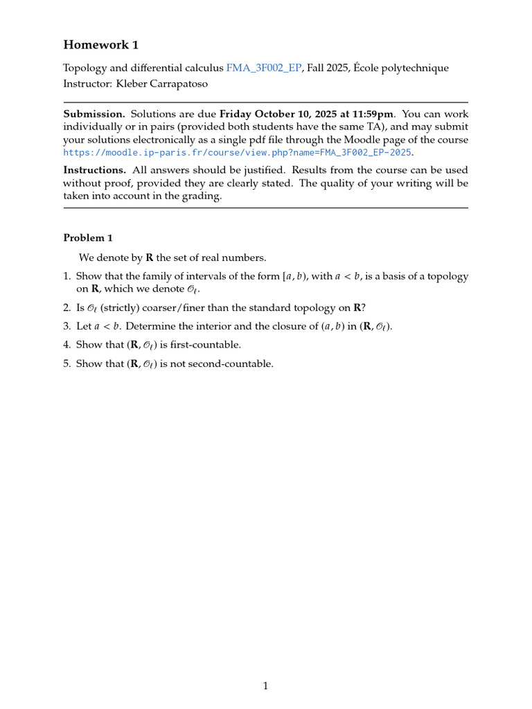 Homework 1 | PDF