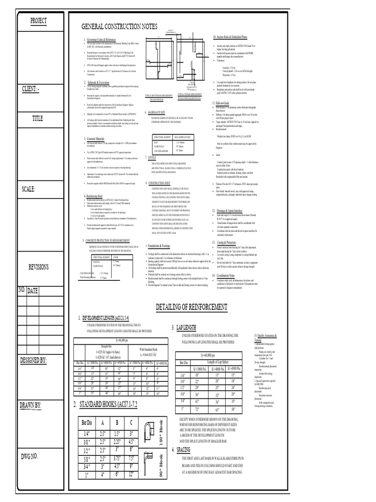 Kentucky Concrete Construction Guidelines | PDF | Concrete | Foundation ...