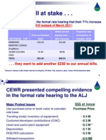 CEWR Still at Stake - Update 4