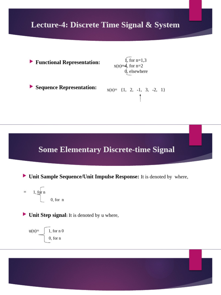 Lecture 4 | PDF