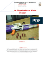 Weapon Disguised As A Water Gun