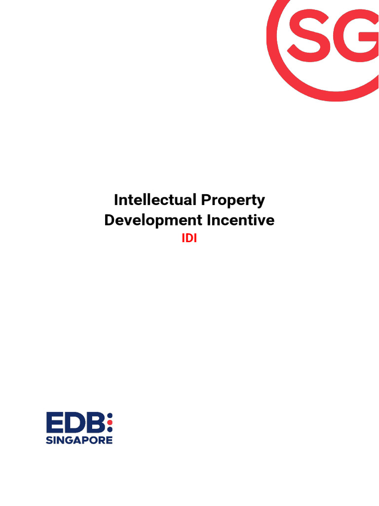 IDI Factsheet | PDF | Intellectual Property | Expense