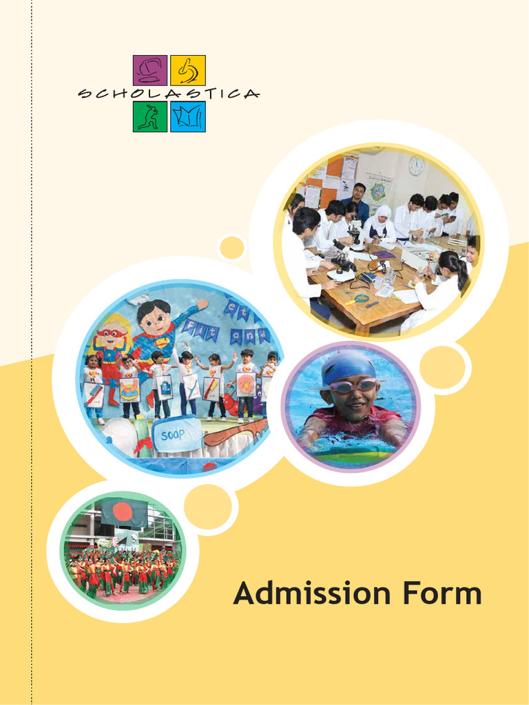 Scholastica Admission Form Guide | PDF | Birth Certificate | Government ...