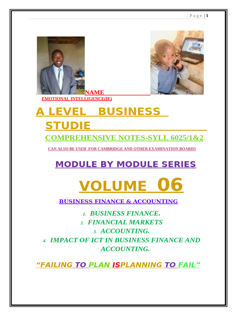 Business Finance & Accounting Notes | PDF | Factoring (Finance) | Mortgages