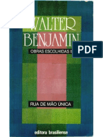 Walter Benjamin Rua de Mc3a3o c3banica Obras Escolhidas Vol II