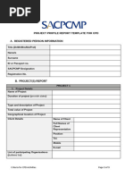 HCPC CPD Profile Template | PDF | Computing