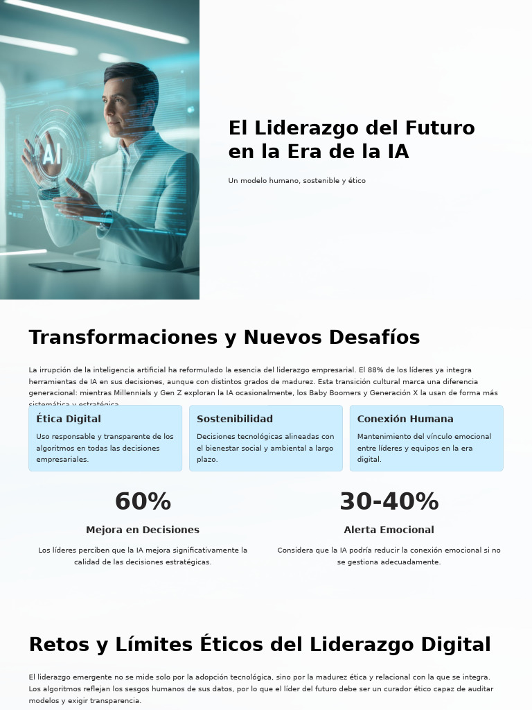 El Liderazgo Del Futuro en La Era de La IA | PDF | Inteligencia ...