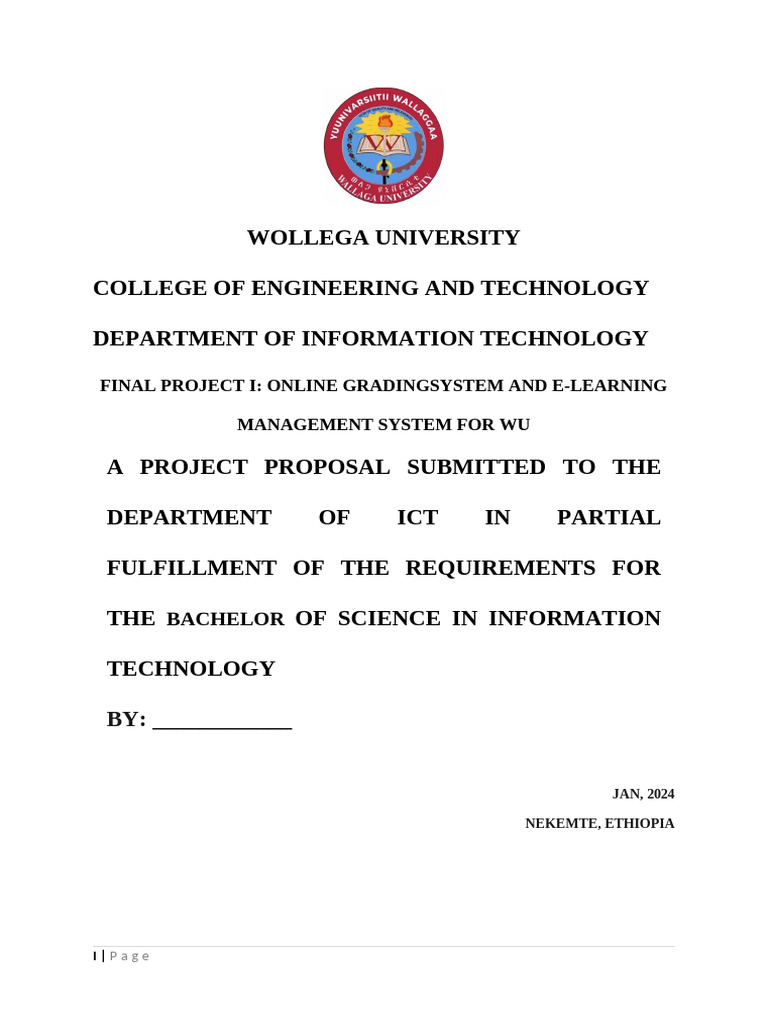 Online Grading & E-Learning System | PDF | Use Case | Educational ...