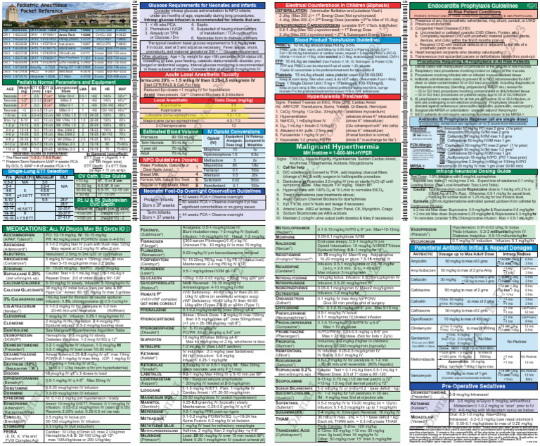 Stanford Reference Card - Dec 10, 2023 Online | PDF | Clinical Medicine ...