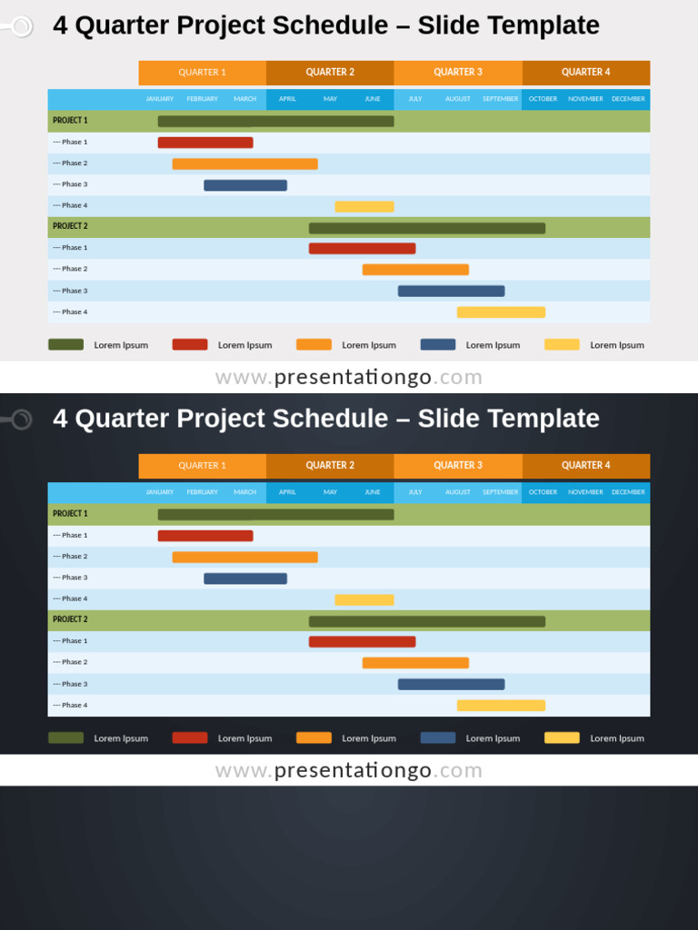 2 1431 4quarter Project Schedule PGo 16 - 9 | PDF