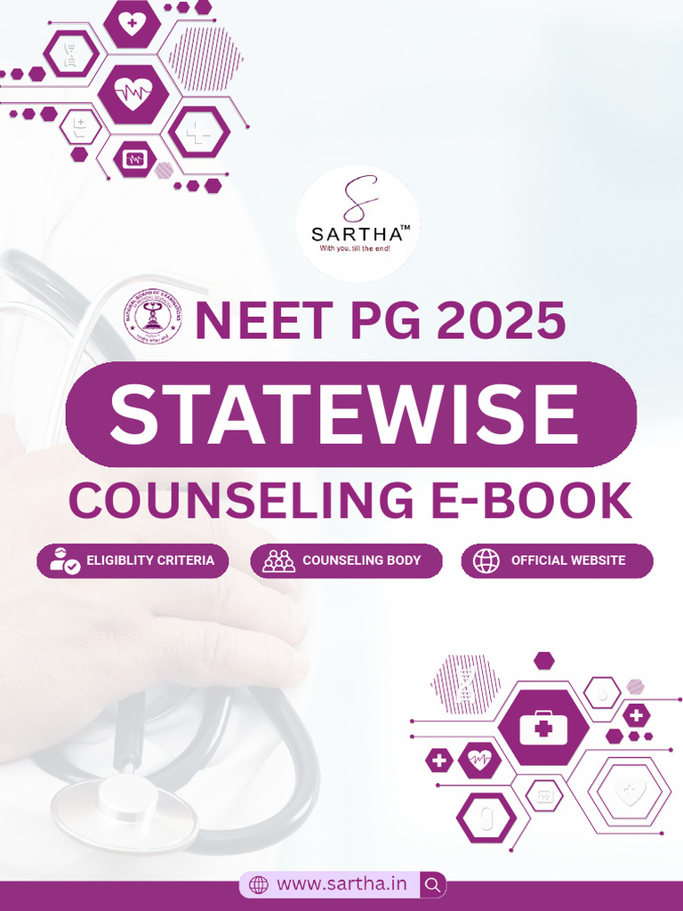 NEET PG 2025: State Counseling Guide | PDF | Educational Stages | Academia