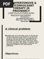 Eclampsia Management Dosage Guide | PDF