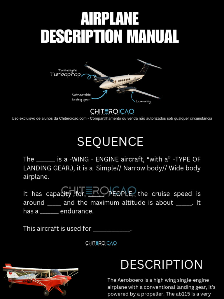 Aircraft Specifications and Uses Guide | PDF | Airliner | Aircraft