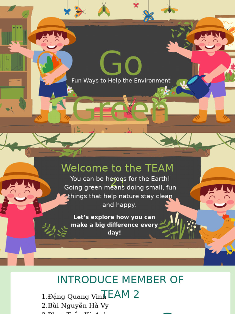 Go Green | PDF