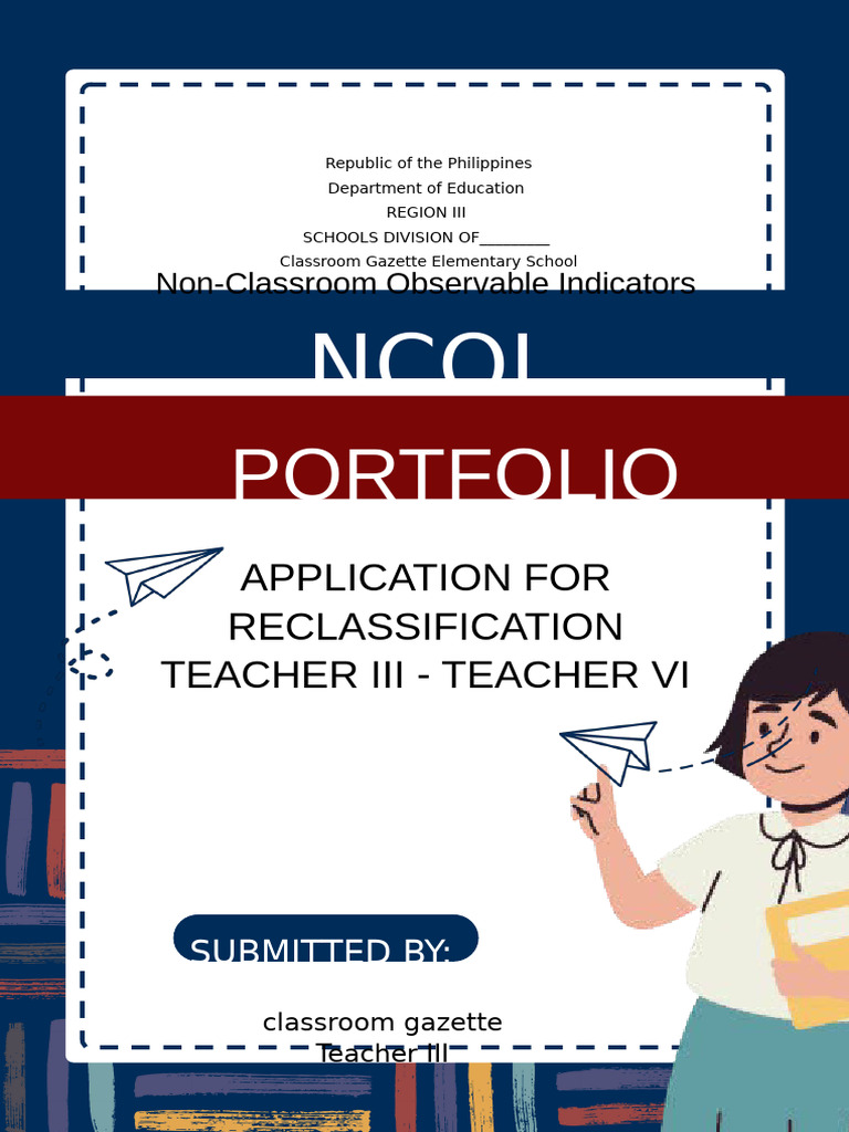 Teacher Reclassification Application Guide | PDF
