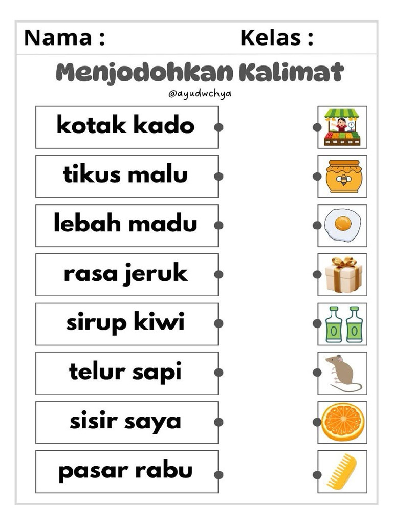 Menghubungkan Kata Pdf