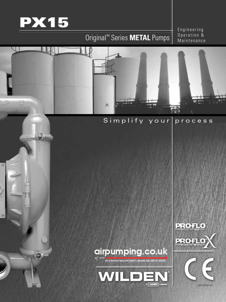 PX15 Metal Pump Operation Guide | PDF | Pump | Valve