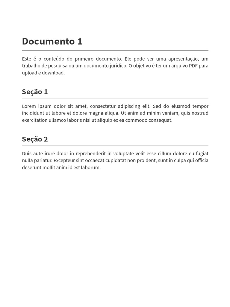 Documento 1 | PDF
