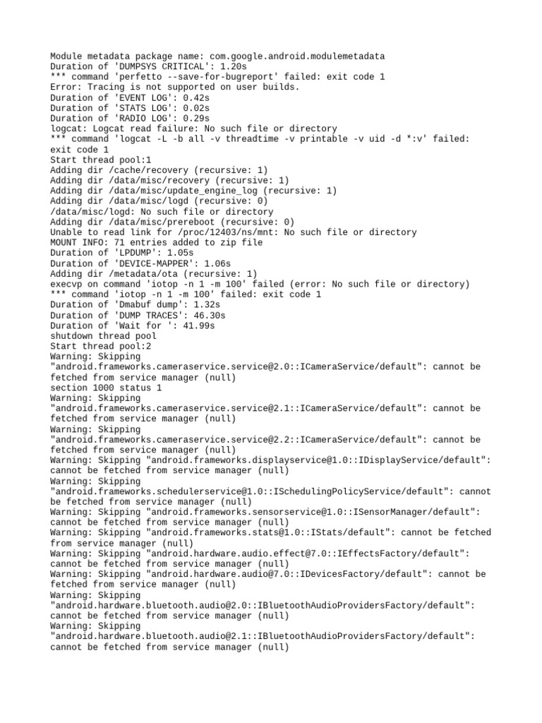 Bugreport KI5q GL TP1A.220624.014 2025 04 22 22 07 04 Dumpstate - Log ...
