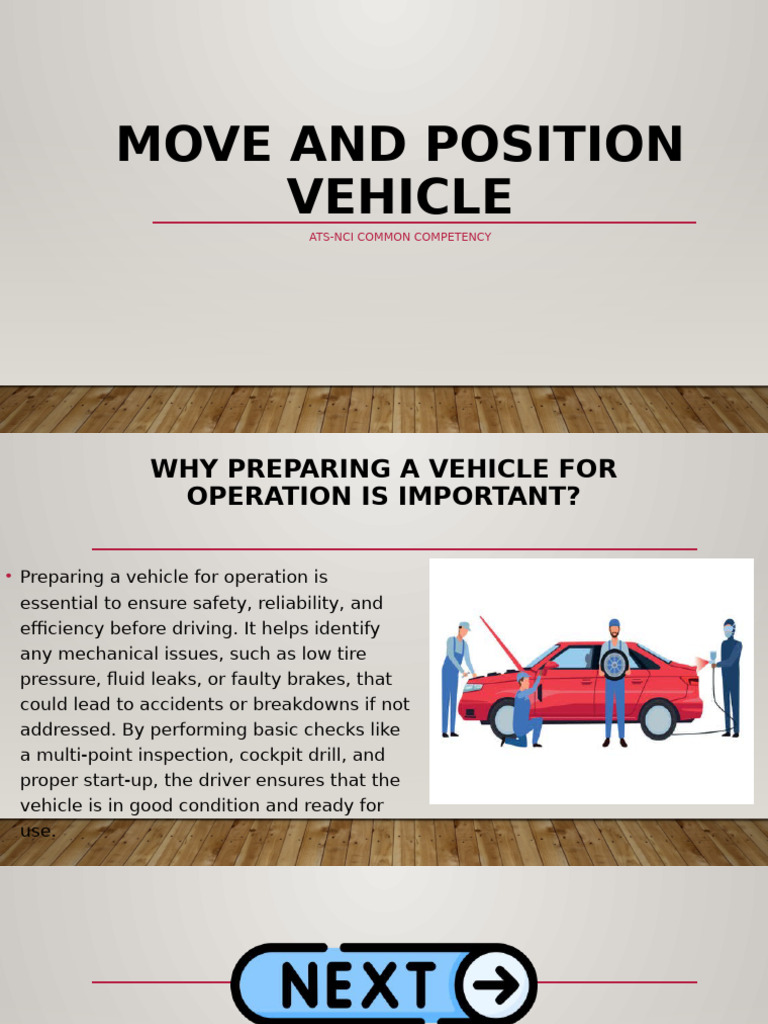 Vehicle Preparation and Safety Checklist | PDF | Seat Belt | Manual ...