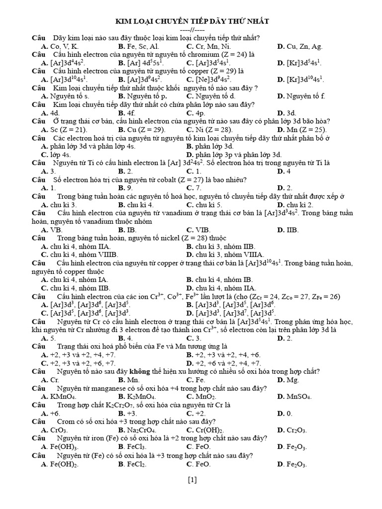 TN Kim Lo I Chuyen Tiep | PDF