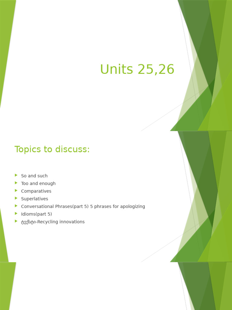 Units 25,26 | PDF