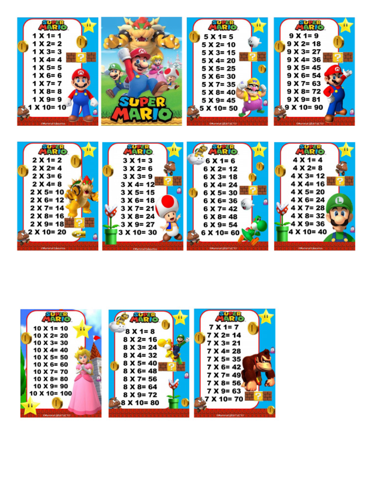 Llavero Tabla Super Mario | PDF