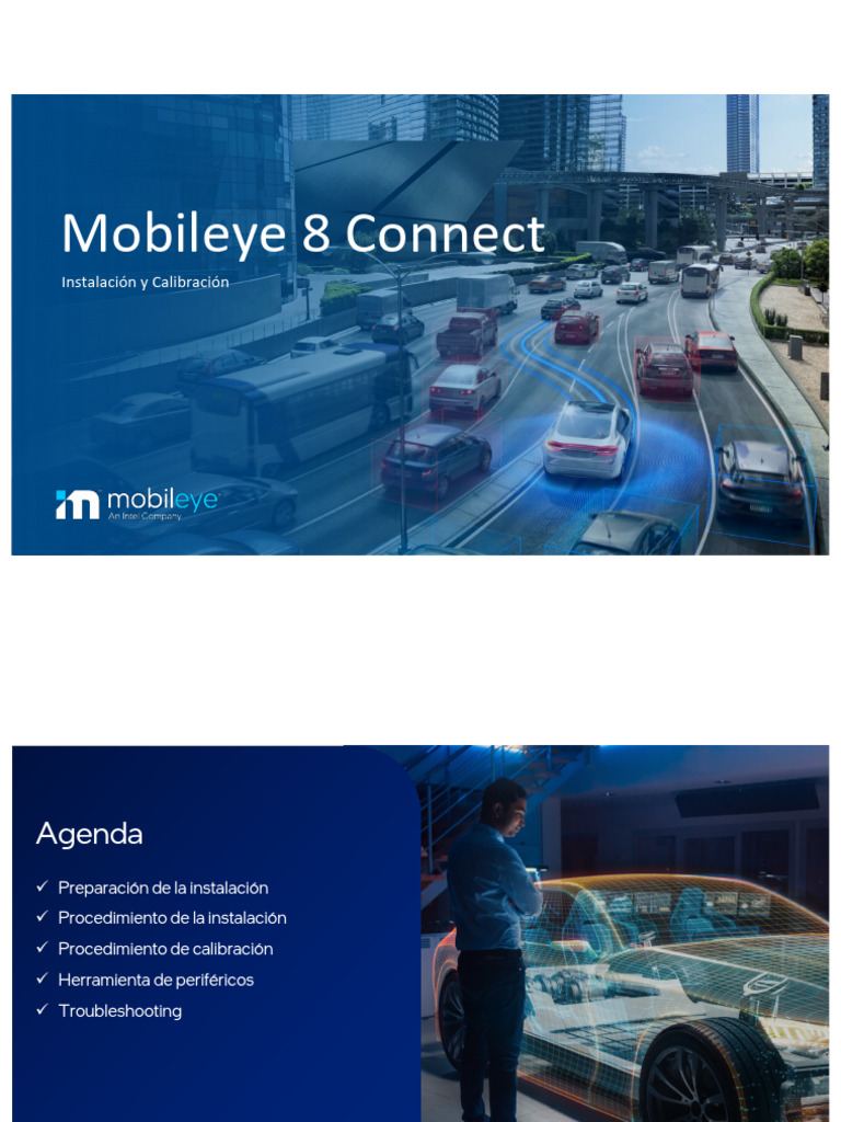 Instalación y Calibración de Mobileye 8 Connect | PDF | Ciencias de la ...