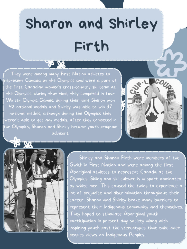 Sharon and Shirley Firth: Trailblazing Olympians | PDF