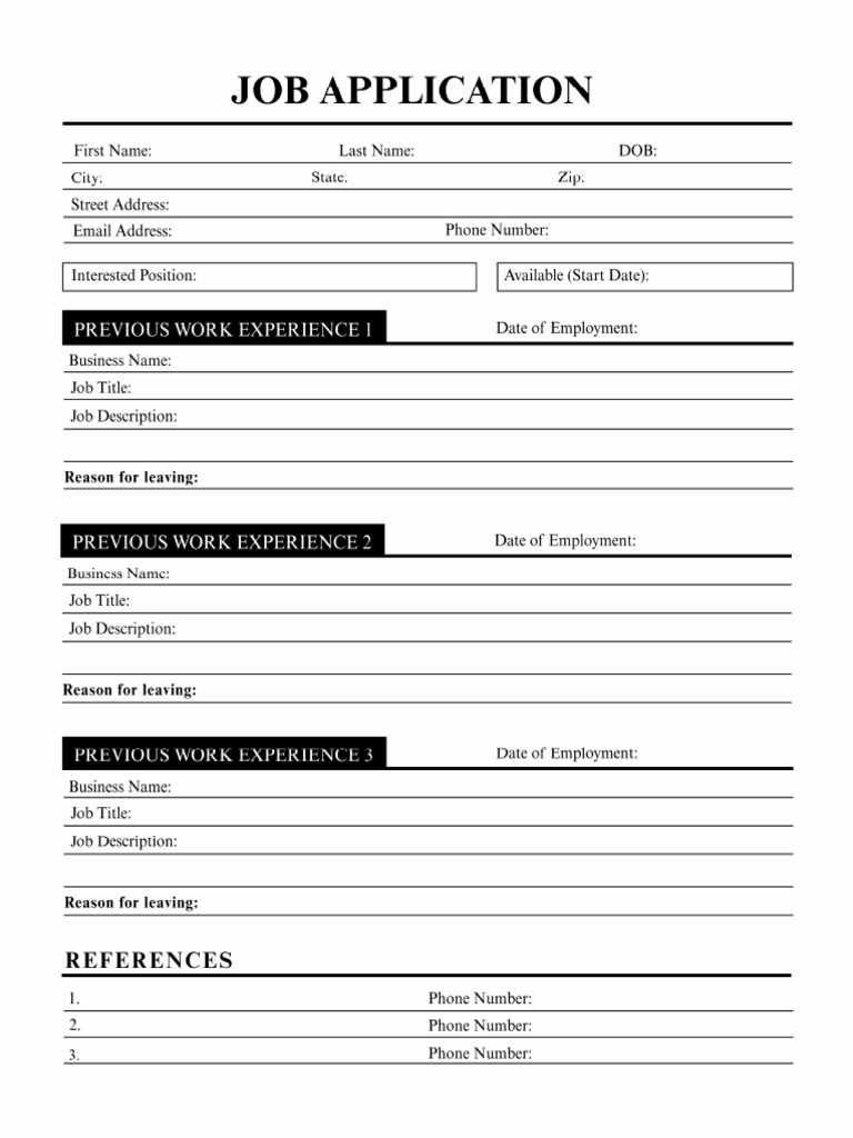 Job App | PDF