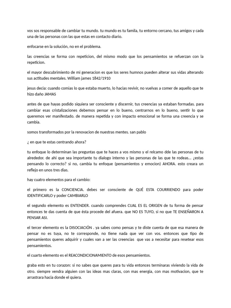 La Voz de Tu Alma Resumen | PDF | Pensamiento | Amor
