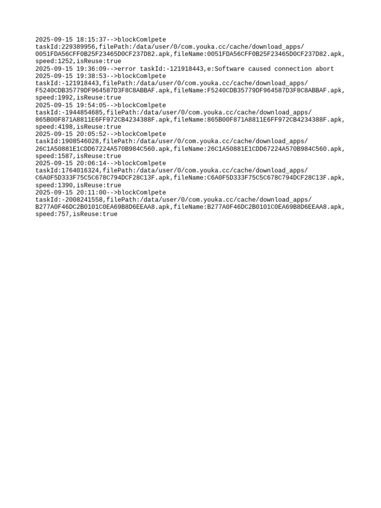 Download Task Logs and Errors | PDF