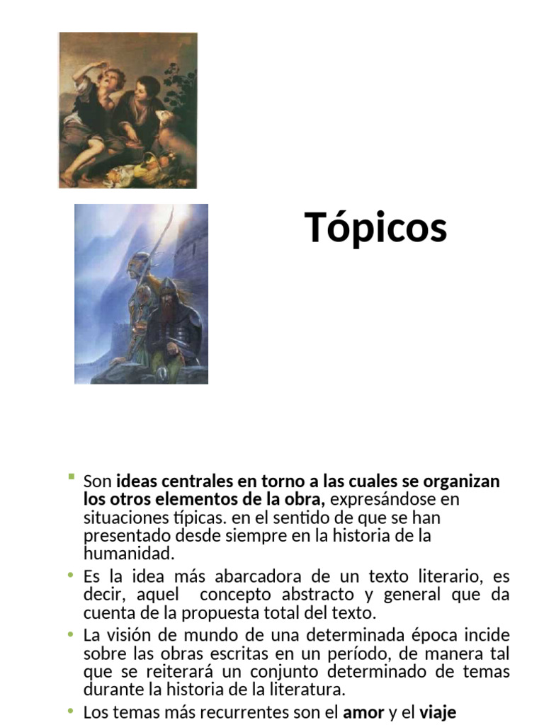 TOPICOS | PDF | Amor | Muerte