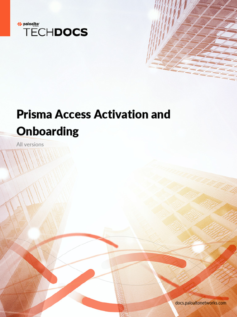 Prisma Access Activation Guide | PDF | Cloud Computing | Internet Of Things