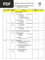 Rancangan Penggal Peengajaran T6 Sesi 2012/2013