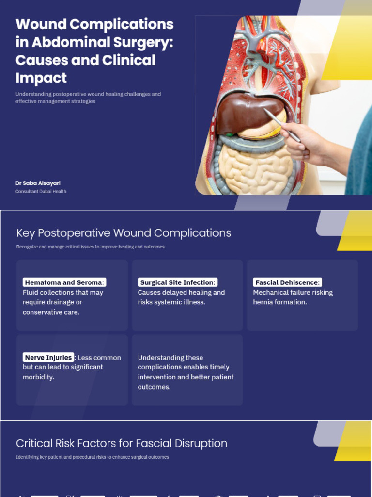 Postoperative Care for Cesarean Wounds | PDF | Wound | Caesarean Section